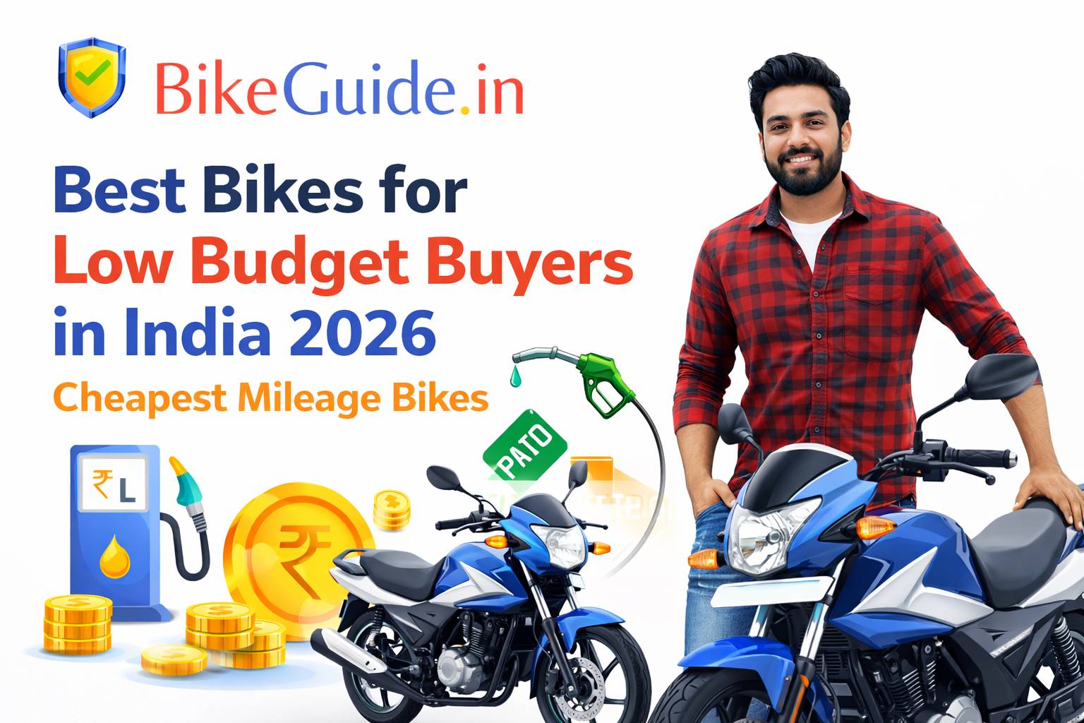 Best Bikes for Low Budget Buyers in India 2026 – Cheapest Mileage Bikes Best Bikes for Low Budget Buyers in India 2026 – Cheapest Mileage Bikes