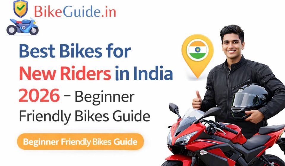 Best Bikes for New Riders in India 2026 – Beginner Friendly Bikes Guide