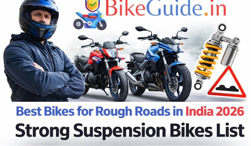 Best Bikes for Rough Roads in India 2026 – Strong Suspension Bikes List